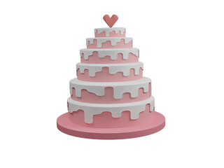 cake, valentine, day, icon