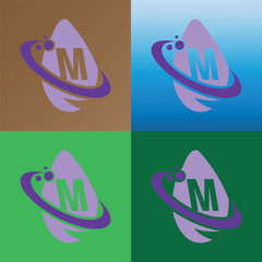 Letter logo, abstract logo, monogram logo, simple logo, modern logo and minimal logo design. This logo can be used for company, website and printing media. All logo with concepts.