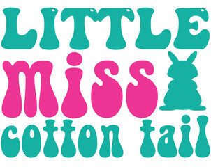 little miss cotton tail  SVG cute files
