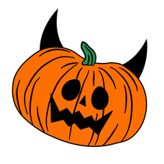 halloween pumpkin ghost