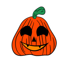 halloween pumpkin ghost