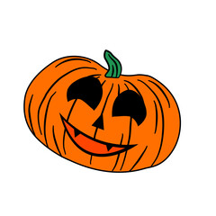 halloween pumpkin ghost