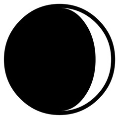 Fototapeta na wymiar moon vector, icon, symbol, logo, clipart, isolated. vector illustration. vector illustration isolated on white background.