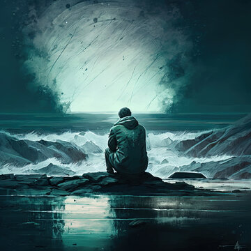Man alone 