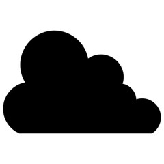 cloud vector, icon, symbol, logo, clipart, isolated. vector illustration. vector illustration isolated on white background.