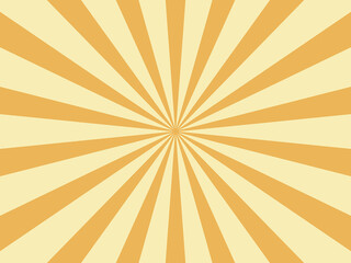 Retro background with rays or stripes in the center. Sunburst or sun burst retro background. Eps 10