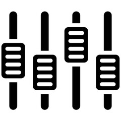 volume mixer vector, icon, symbol, logo, clipart, isolated. vector illustration. vector illustration isolated on white background.