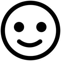 smile vector, icon, symbol, logo, clipart, isolated. vector illustration. vector illustration isolated on white background.