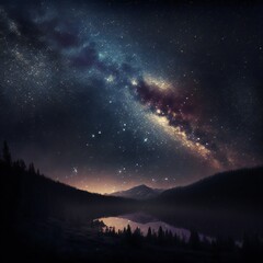 Fototapeta premium Stokksnes aurora. ai