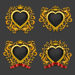 Set of hearts. Coat of arms - 571300129