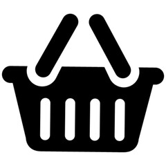 shopping basket vector, icon, symbol, logo, clipart, isolated. vector illustration. vector illustration isolated on white background.