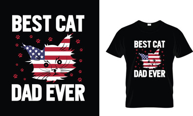 Fototapeta premium Best farmer ever T-shirt design template