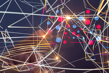 people network structure HR - Human resources management and recruitment