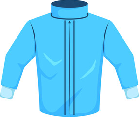 Blue jacket,blue sports collection,Fashion of man,Men fashion sport collection isometric vector concepts.