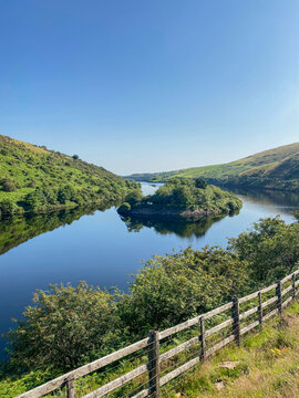 Landscape with Lake, Dartmoor National Park 