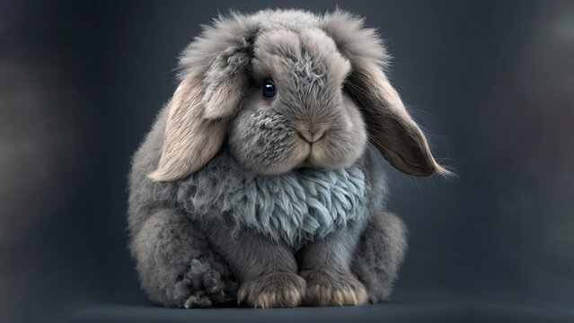 cute fluffy bunny