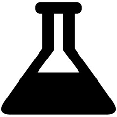 erlenmeyer flask vector, icon, symbol, logo, clipart, isolated. vector illustration. vector illustration isolated on white background.