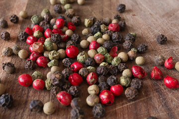pepper and peppercorns