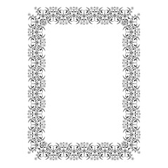 frames in vintage style with elements of ornament, art, pattern, background, texture