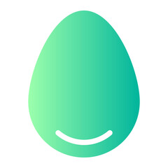egg gradient icon