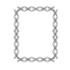 frames in vintage style with elements of ornament, art, pattern, background, texture