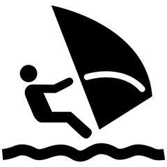 sailing vector, icon, symbol, logo, clipart, isolated. vector illustration. vector illustration isolated on white background.