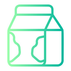 milk gradient icon
