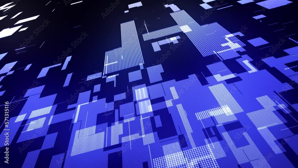 Poster abstract technology background. big data digital code. futuristic dots background. science backgroun
