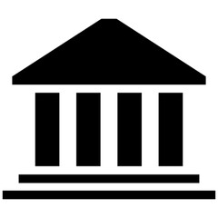 pantheon vector, icon, symbol, logo, clipart, isolated. vector illustration. vector illustration isolated on white background.