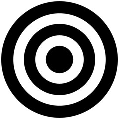 target vector icon symbol logo clipart isolated. vector illustration. vector illustration isolated on white background.
