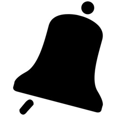 bell vector icon symbol logo clipart isolated. vector illustration. vector illustration isolated on white background.