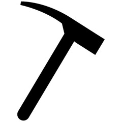 hammer vector icon symbol logo clipart isolated. vector illustration. vector illustration isolated on white background.