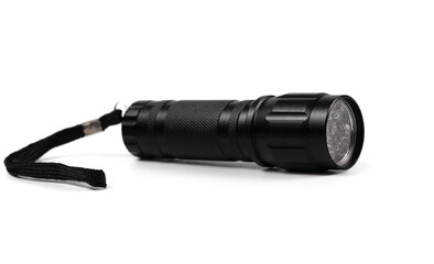 flashlight on white background