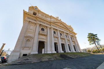 Fototapeta na wymiar Mother Basilica of Good Counsel - Naples