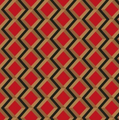 seamless geometric pattern with shapes