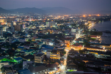 Fototapeta na wymiar THAILAND PRACHUAP HUA HIN CITY VIEW