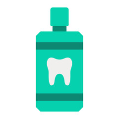 Mouthwash Flat Icon