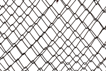 Background of metal mesh or wire on a white background