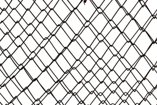 Background of metal mesh or wire on a white background