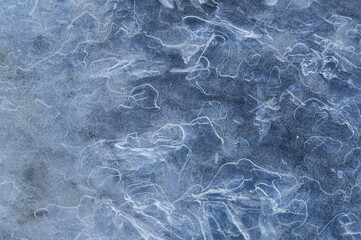 Close up of ice. Finland