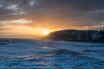 Obraz premium sunrise over the sea