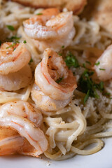 shrimp with pasta