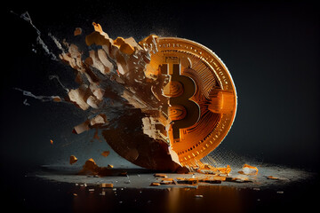 Bitcoin Crash Crypto Market Collapse Design Of Bear Market