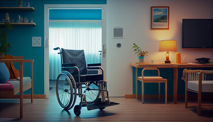 Pflege und Fürsorge im Alter: Ein Blick ins Altersheim - Generative Ai