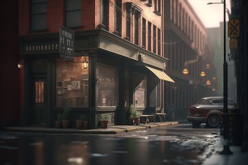 Fototapeta premium urban streets