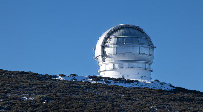 Gran Telescopio de Canarias ubicado en el Roque de los Muchachos, isla de La Palma.