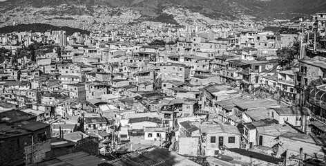 View of a latinamerican city