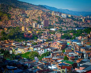 Foto op Canvas View of a latinamerican city © Ruben