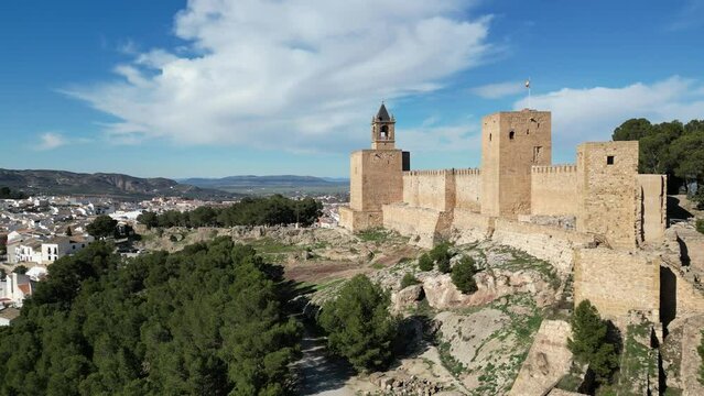 monumentos del municipio de Antequera, la alcazaba Nazar&iacute;