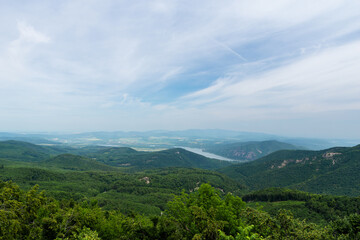 Fototapeta na wymiar Dobogoko in Pilis mountains in Hungary